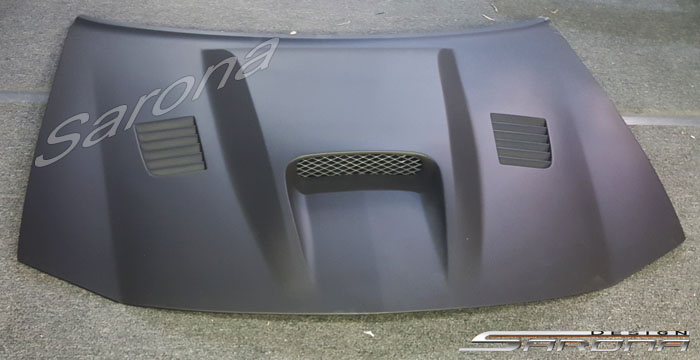 Custom Dodge Charger Hood  Sedan (2005 - 2010) - $980.00 (Manufacturer Sarona, Part #DG-003-HD)